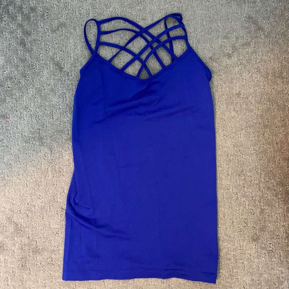 Royal Blue S/M Top